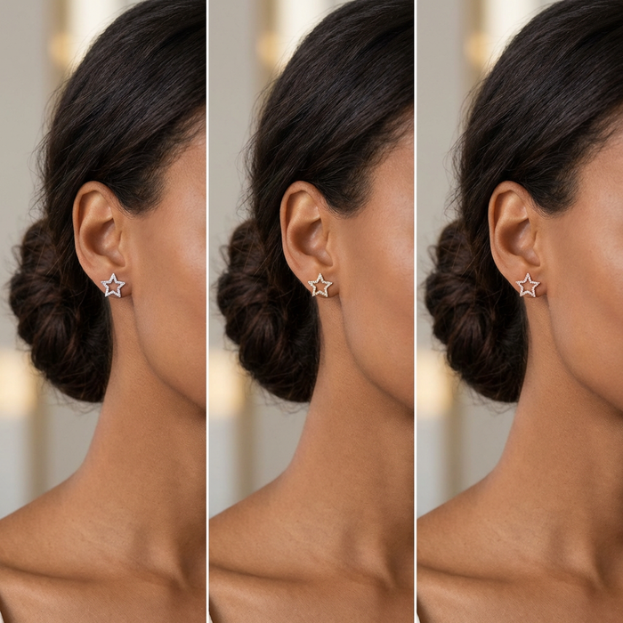 Diamond Star Studs