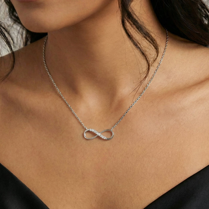 Silver Infinity Necklace
