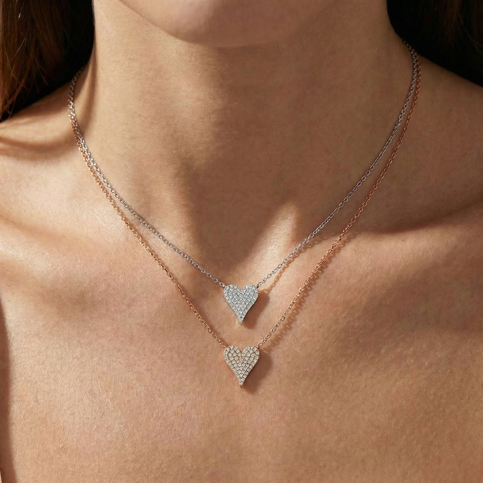 Diamond Heart Necklace