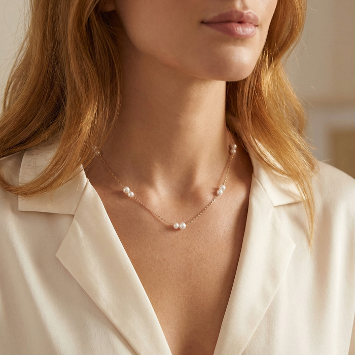 Pearl Kiss Necklace