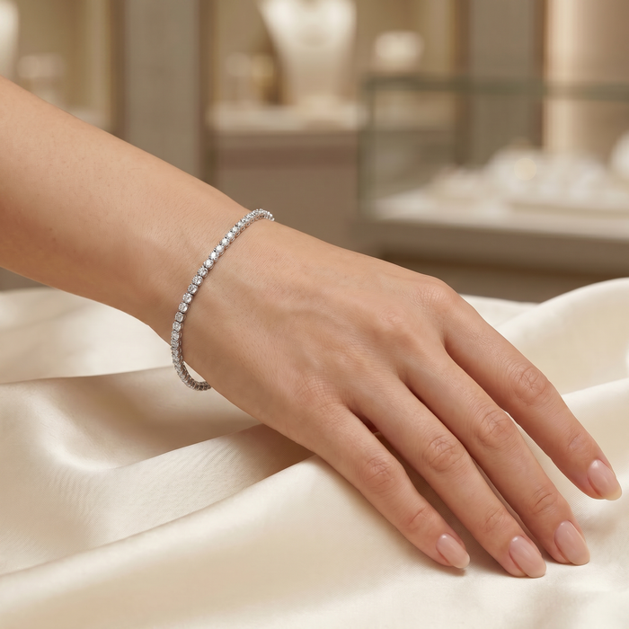 Silver Kiss Bracelet