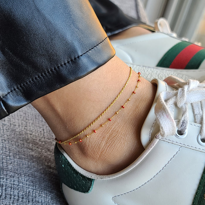 Gem Aura Anklet