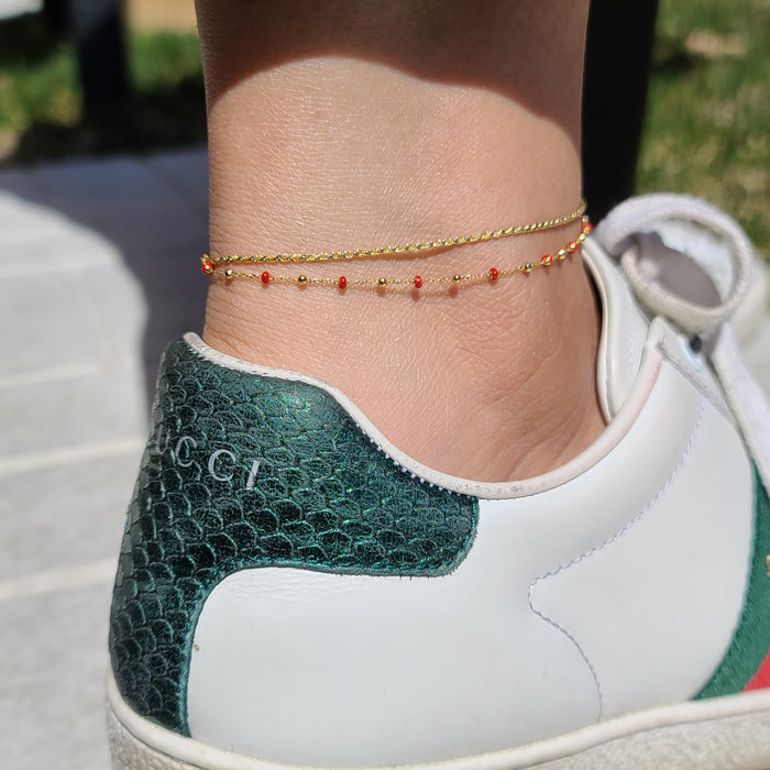 Gem Aura Anklet