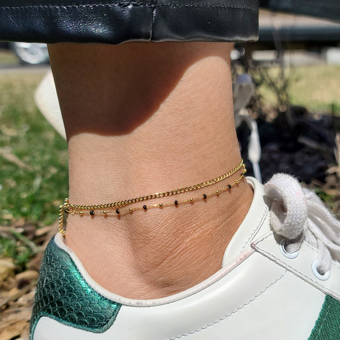 Gem Aura Anklet