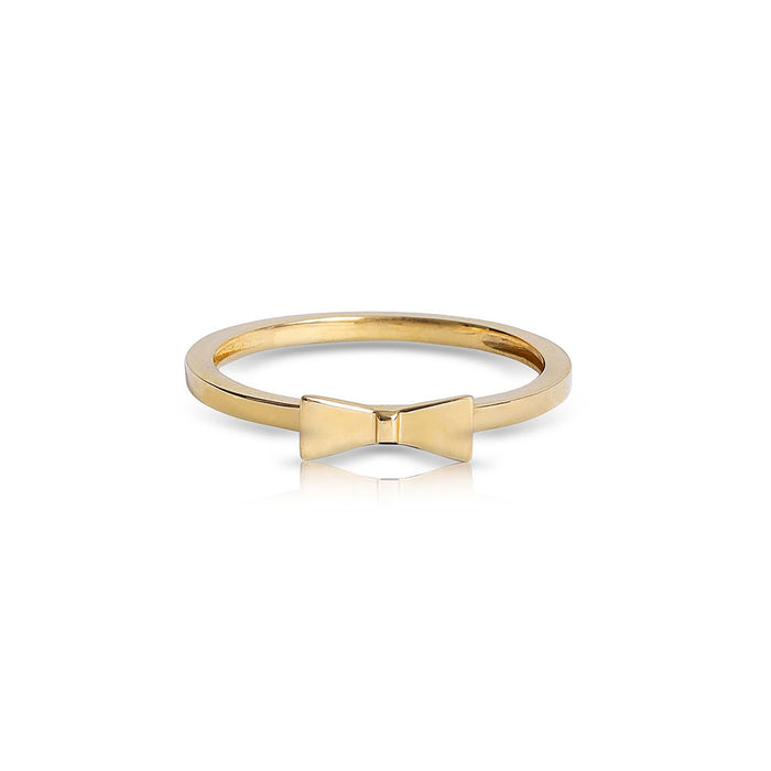 Gold Bow Ring