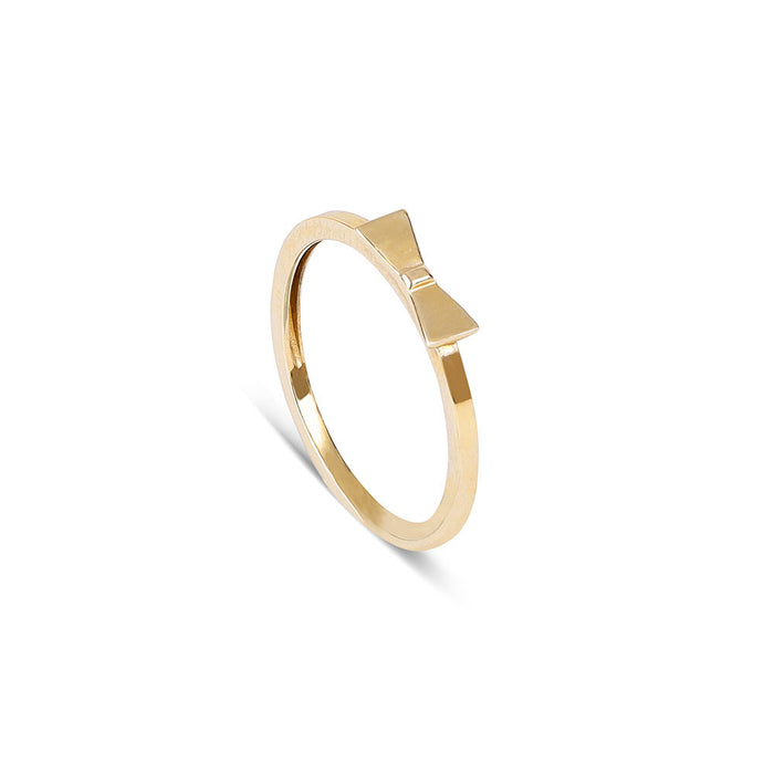 Gold Bow Ring
