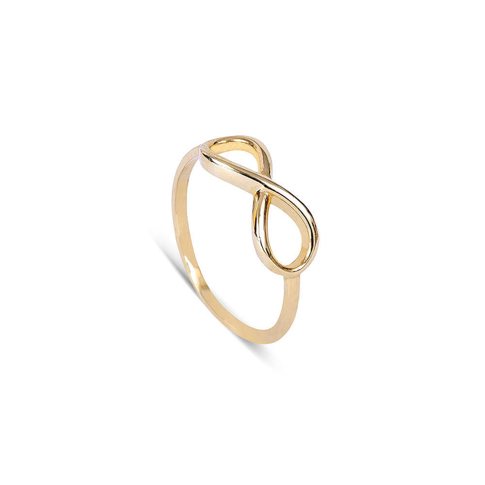 Gold Infinity Ring