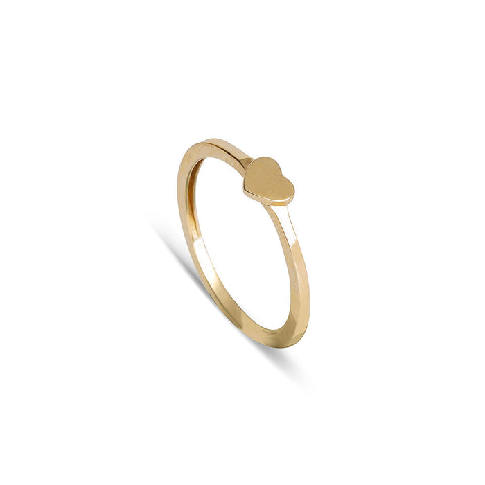 Gold Mini Heart Ring
