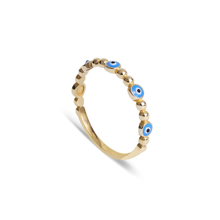 Statement Evil Eye Ring