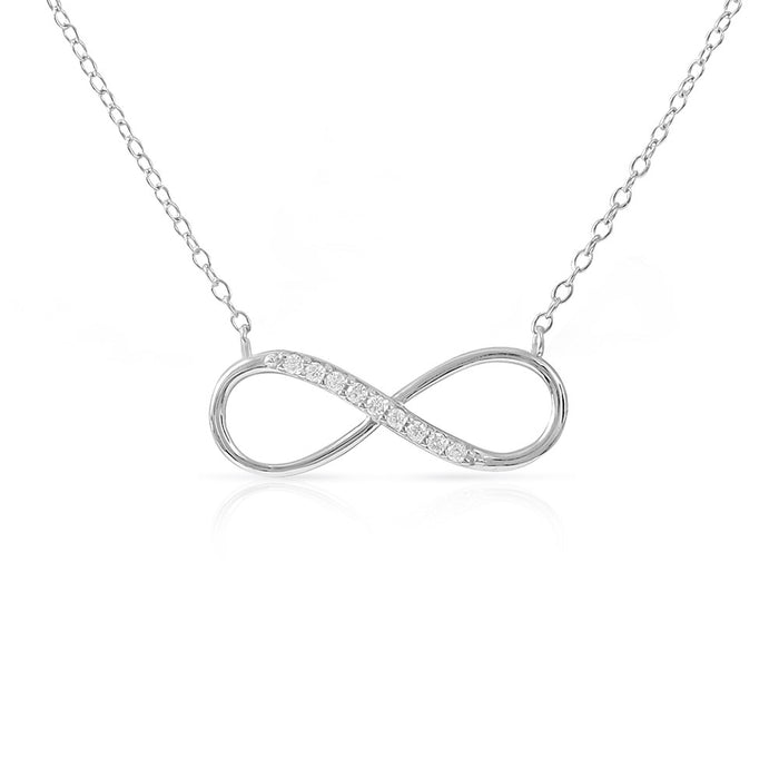 Silver Infinity Necklace
