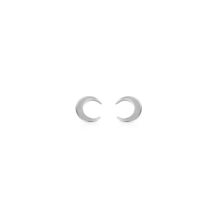 Petite Moon Studs